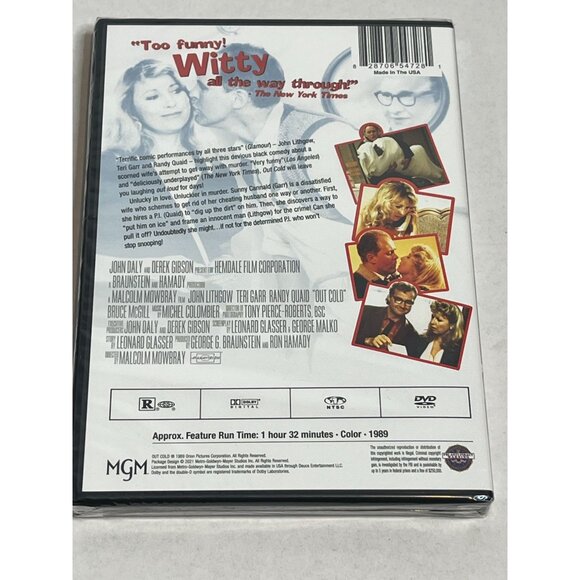 Out Cold DVD Movie Comedy Video Funny Humor John Lithgow Teri Garr Randy Quaid - Picture 5 of 6